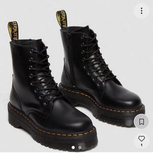 Dr. Martens Leather Jadon Platform Boots